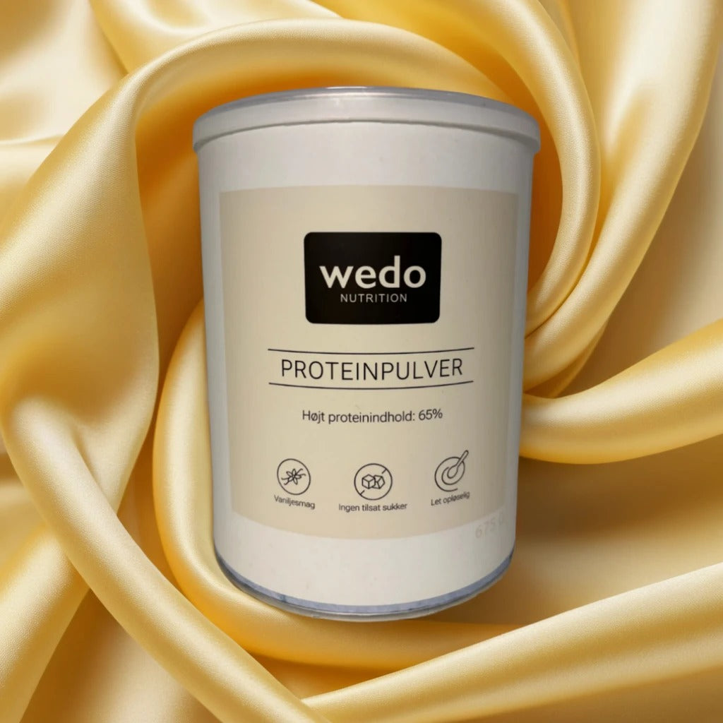Vaniljesmag proteinpulver - 675g