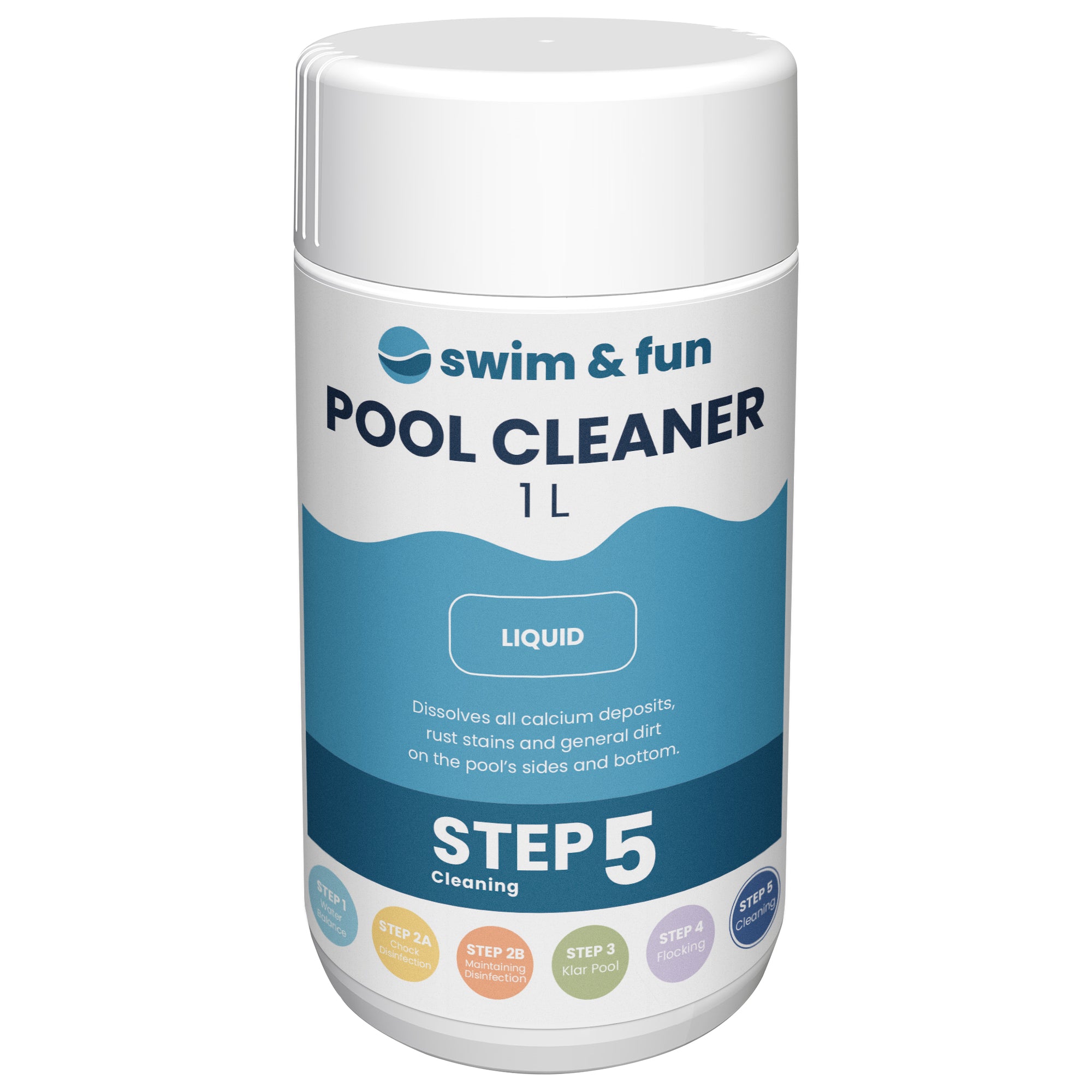 Pool Cleaner 1L (flydende) - Swim&Fun